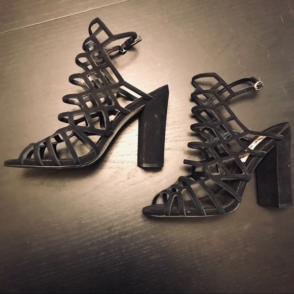 Steve Madden Suede Sandals - Picture 1 of 4